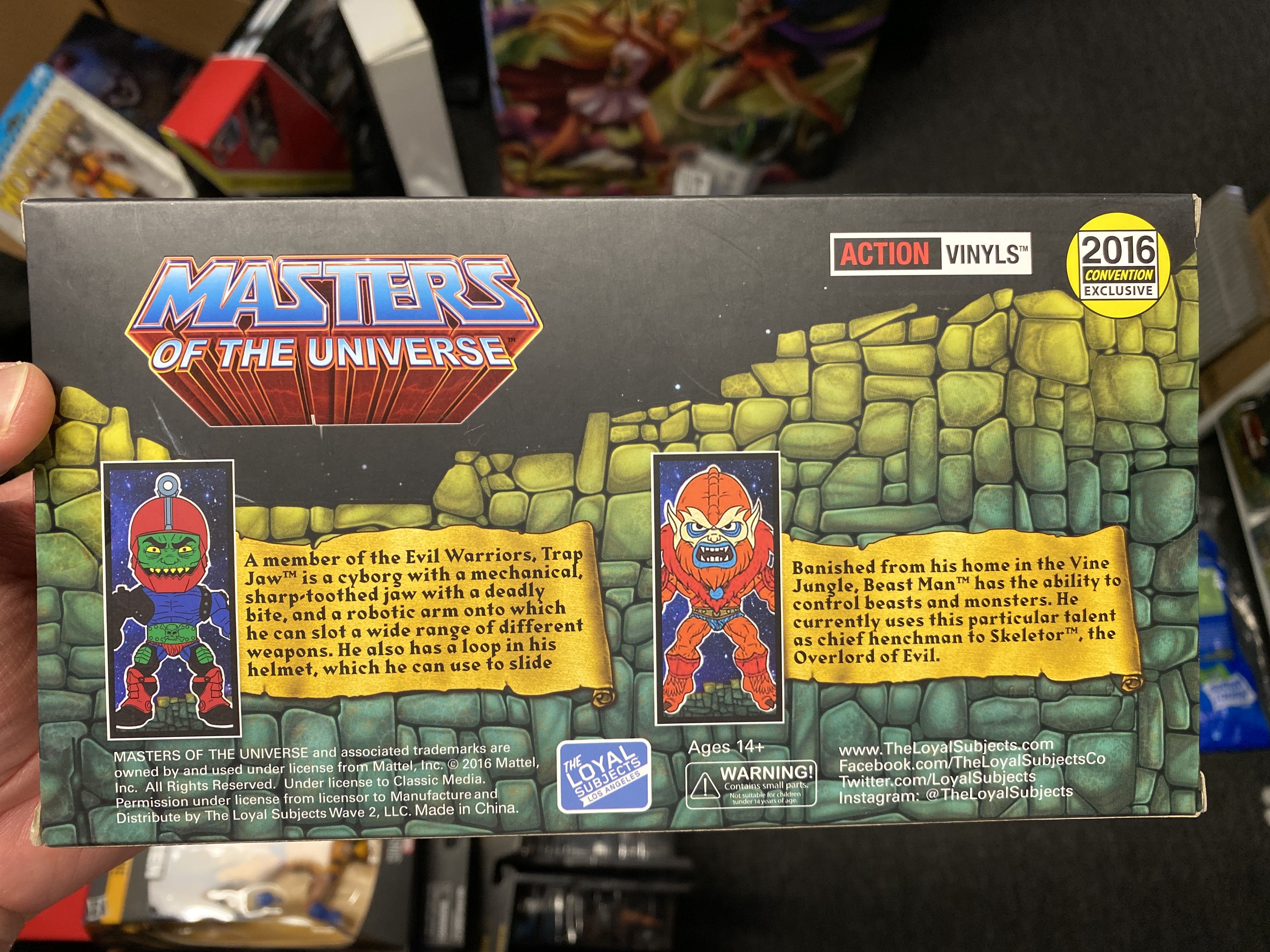 Loyal Subjects SDCC 2016 Exclusive Trap Jaw BeastMan - Loyal Subjects (Masters Of The Universe) action figure collectible - Main Image 2
