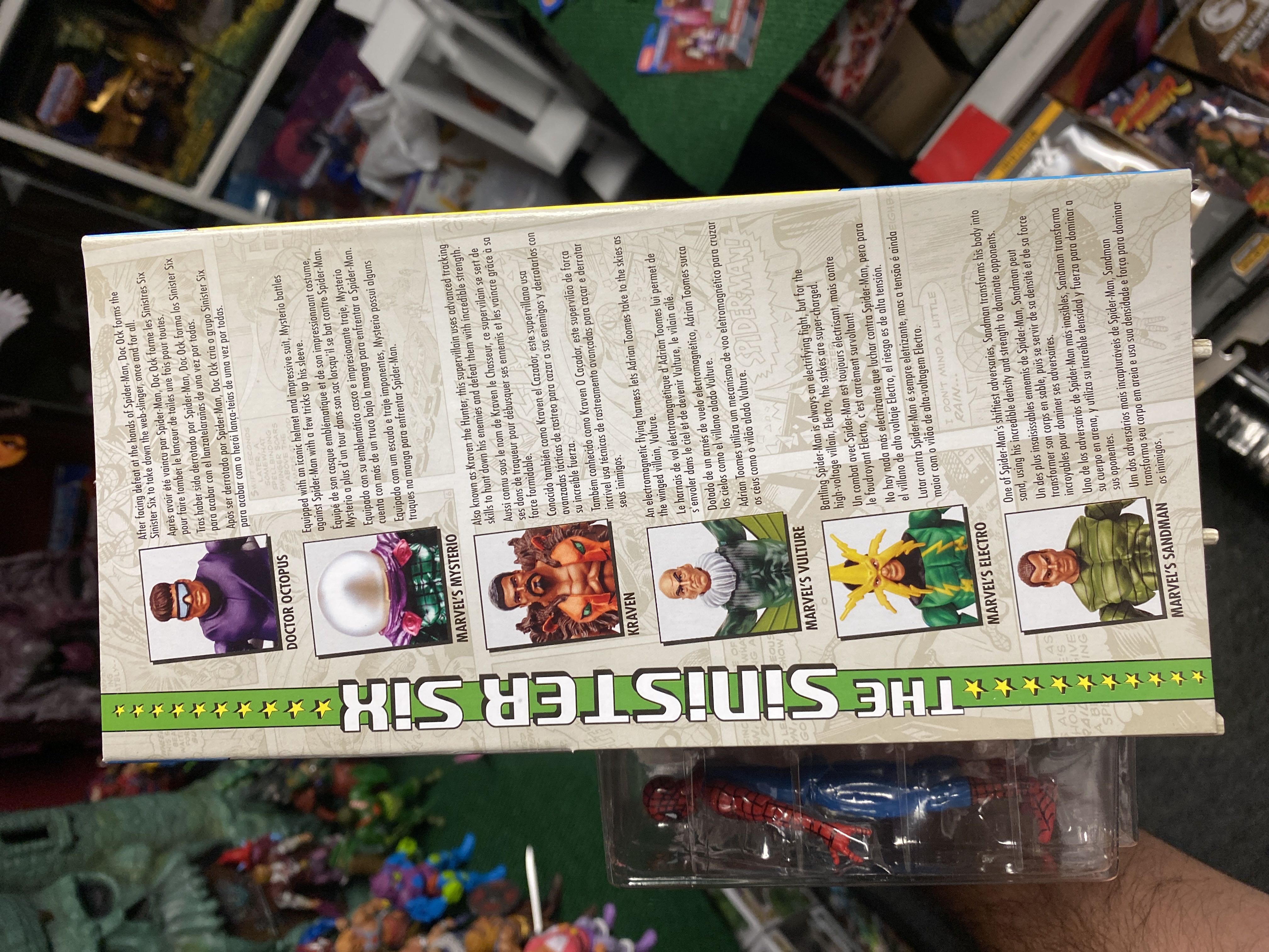 Marvel Legends 3.75 The Amazing Spiderman vs The Sinister Six Amazon Exclusive - Hasbro (Marvel Legends) action figure collectible [Barcode 630509574964] - Main Image 2