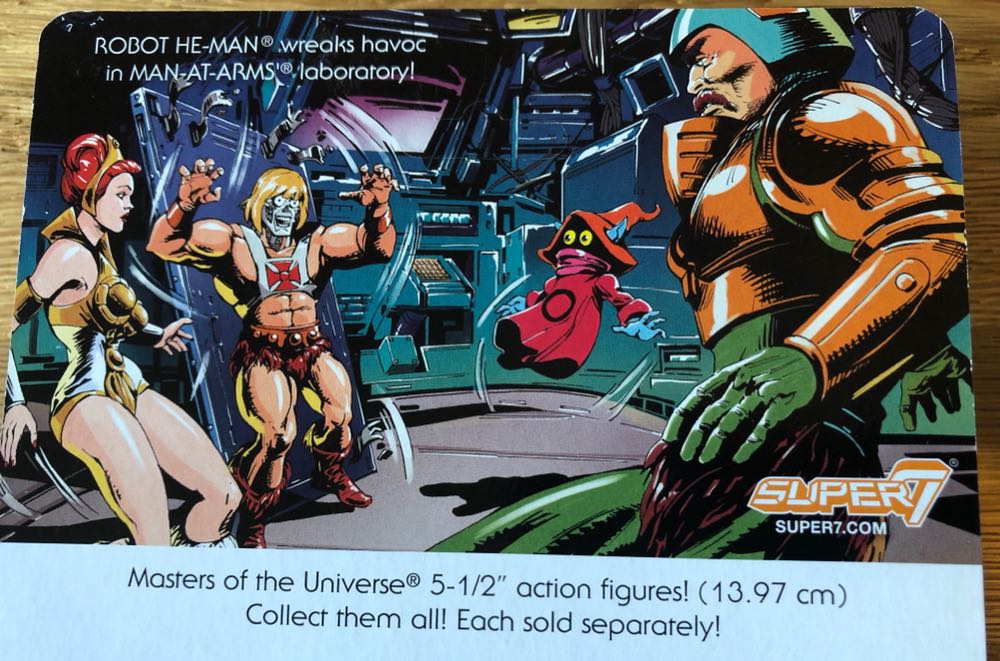 MOTU - SUPER 7 - He-Man (Robot) - Super7 (Masters Of The Universe) action figure collectible [Barcode 811169033071] - Main Image 3