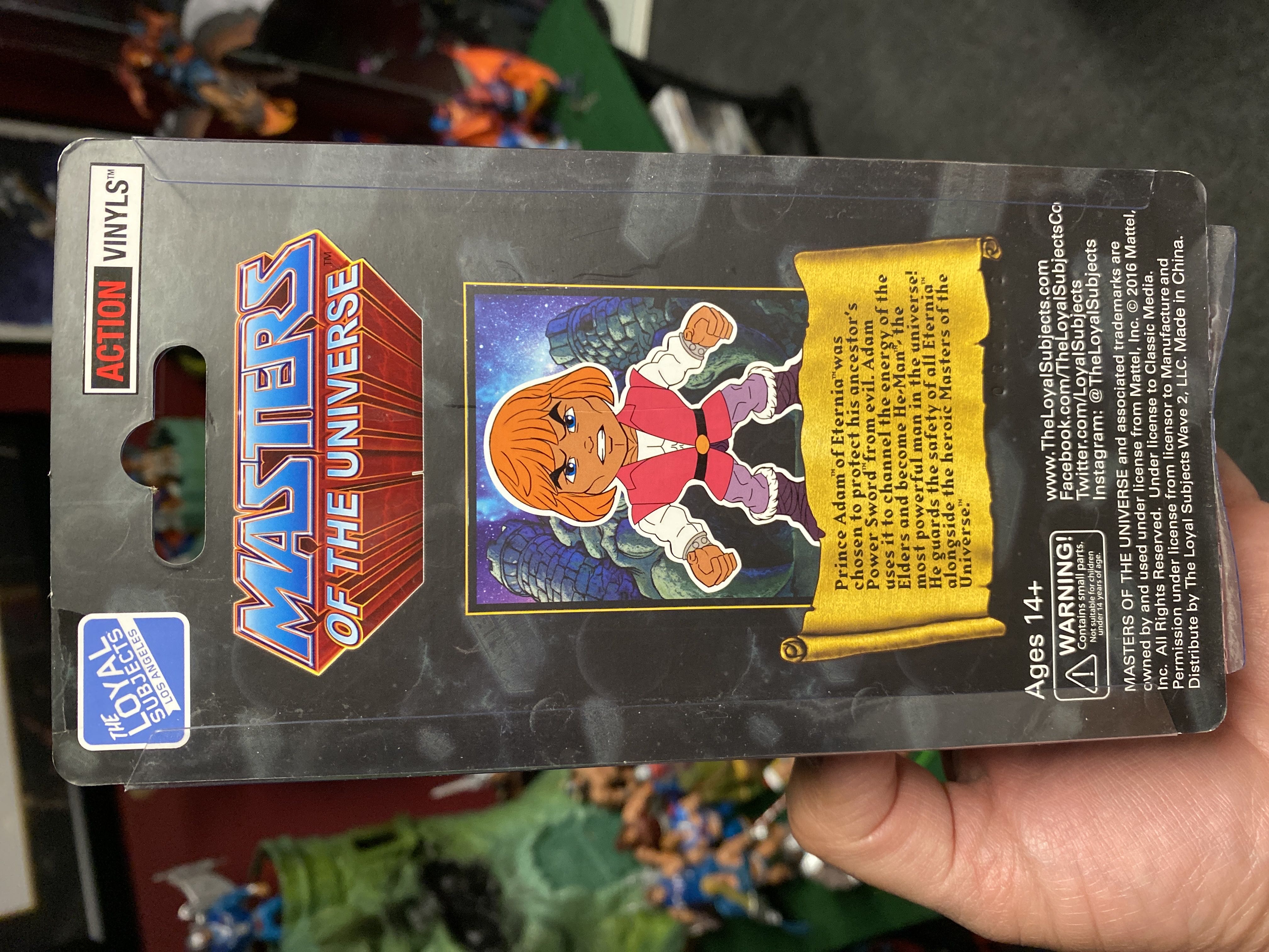 Loyal Subjects 2016 Con Exclusive MOTU Prince Adam - Loyal Subjects (Masters Of The Universe) action figure collectible - Main Image 2