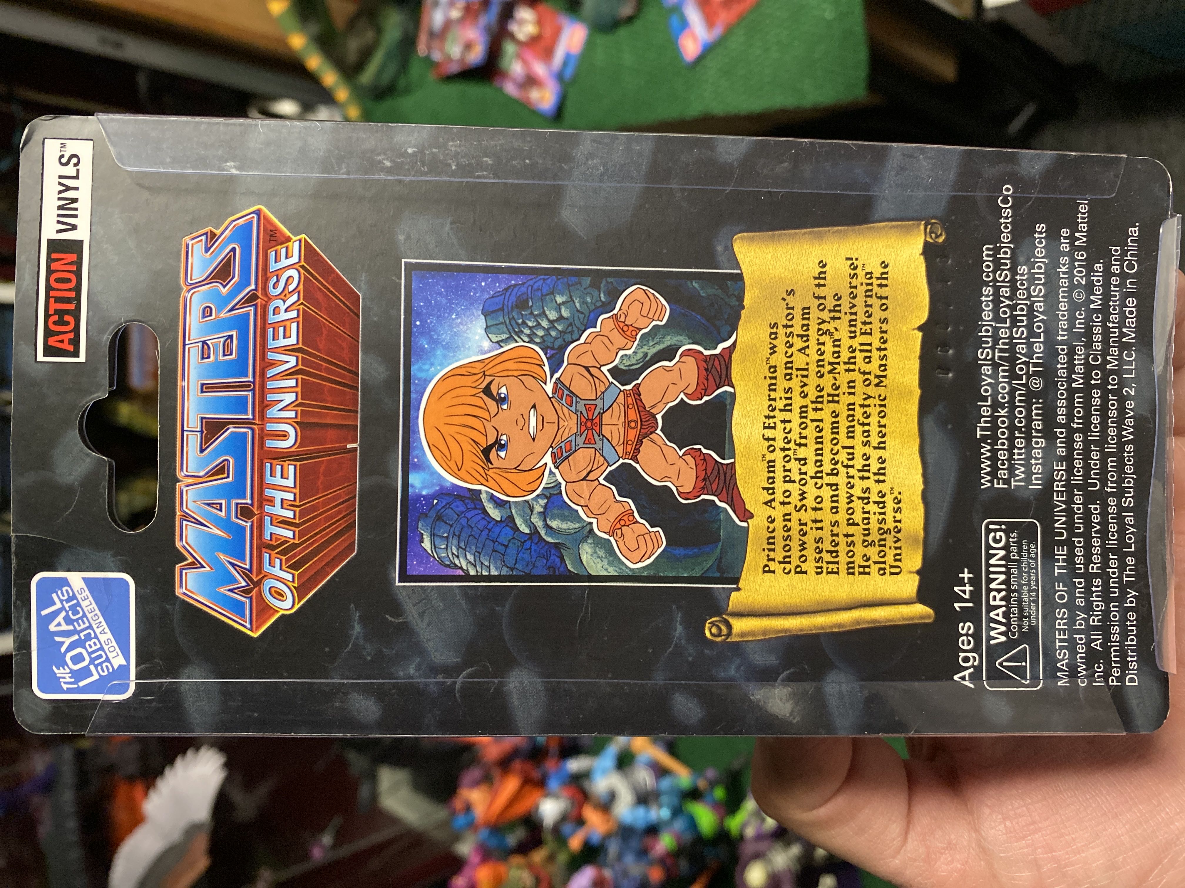 Loyal Subjects 2016 Con Exclusive MOTU He-man - Loyal Subjects (Masters Of The Universe) action figure collectible - Main Image 2