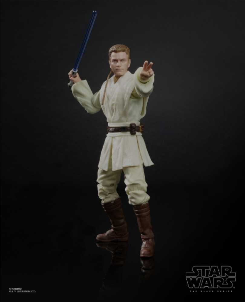 Obi-Wan Kenobi (Duel of the Fates) - Disney / Hasbro (Black Series 6” Exclusives 2015- 2020) action figure collectible [Barcode 630509795208] - Main Image 4