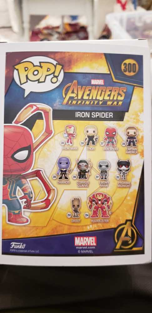 #300 | Iron Spider (Target Exclusive) - Funko Pop! (Avengers Infinity War) action figure collectible [Barcode 889698272964] - Main Image 2