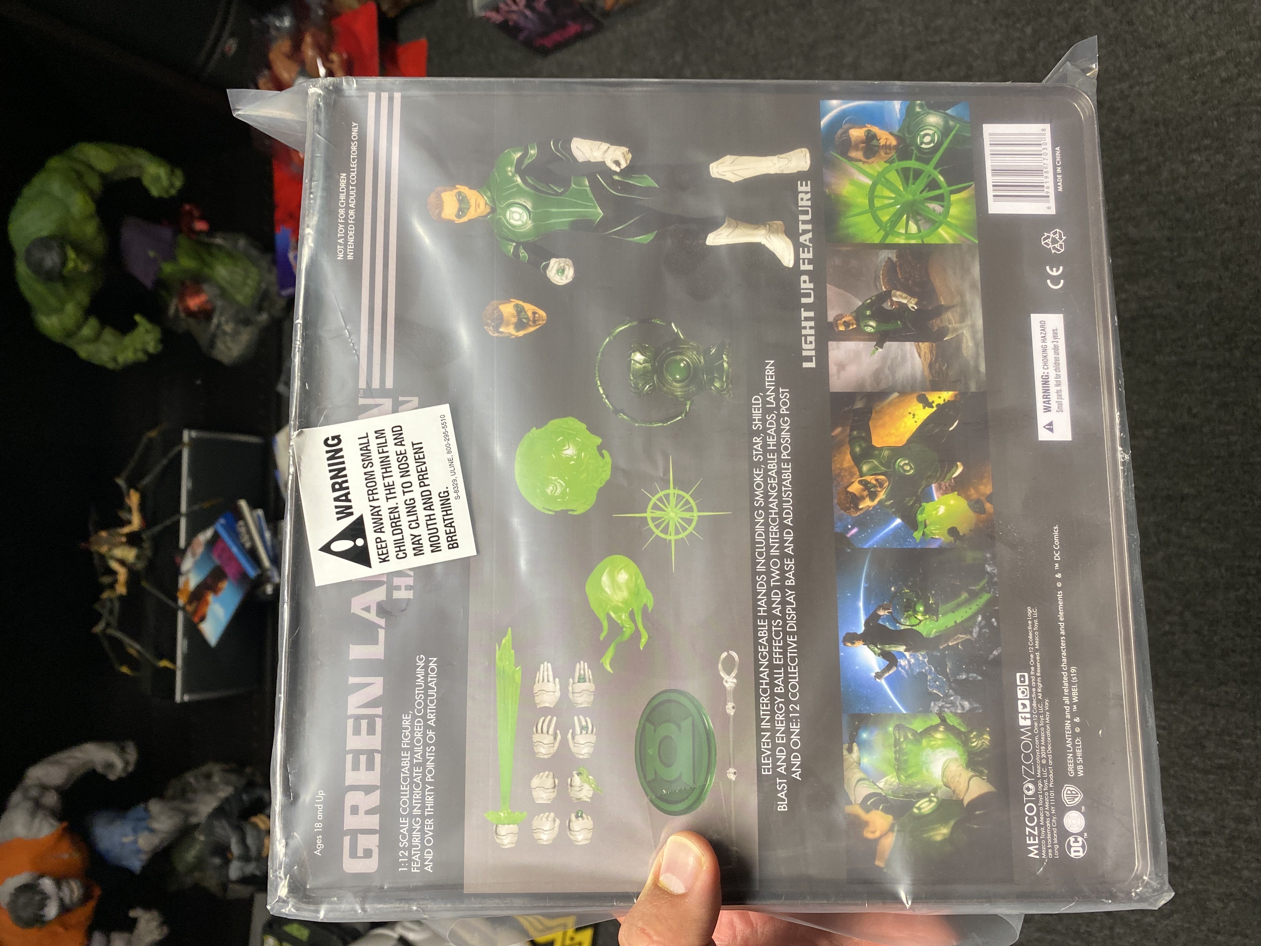 Mezco One:12 PX Green Lantern Hail Jordan - Mezco Toyz (One:12) action figure collectible [Barcode 696198770308] - Main Image 2