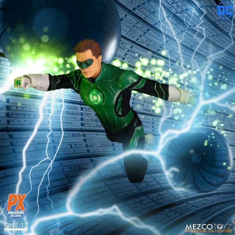 Mezco One:12 PX Green Lantern Hail Jordan - Mezco Toyz (One:12) action figure collectible [Barcode 696198770308] - Main Image 3