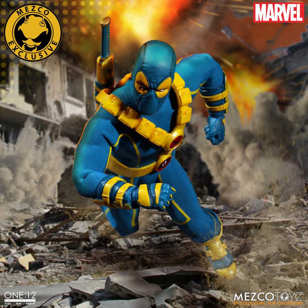 Mezco One:12 MDX Exclusive Deadpool - Mezco Toyz (One:12) action figure collectible [Barcode 696198764512] - Main Image 4