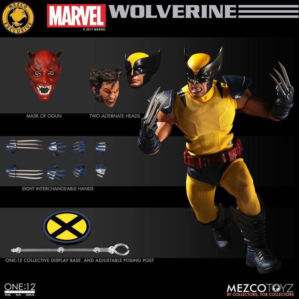 Mezco One:12 Wolverine - Mezco (Marvel) (Mezco (Marvel Comics)) action figure collectible [Barcode 696198765304] - Main Image 4