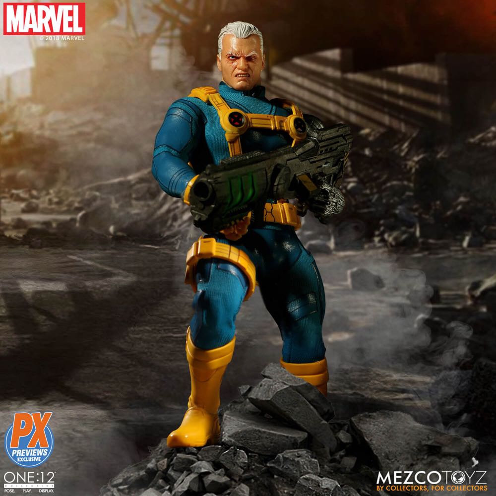 Cable - Mezco Toyz (Marvel (X-men)) action figure collectible [Barcode 696198768619] - Main Image 3