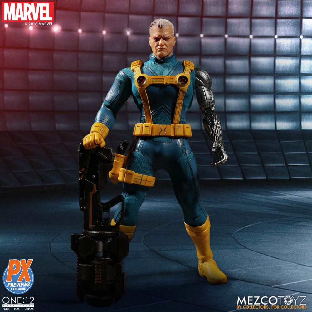 Cable - Mezco Toyz (Marvel (X-men)) action figure collectible [Barcode 696198768619] - Main Image 4