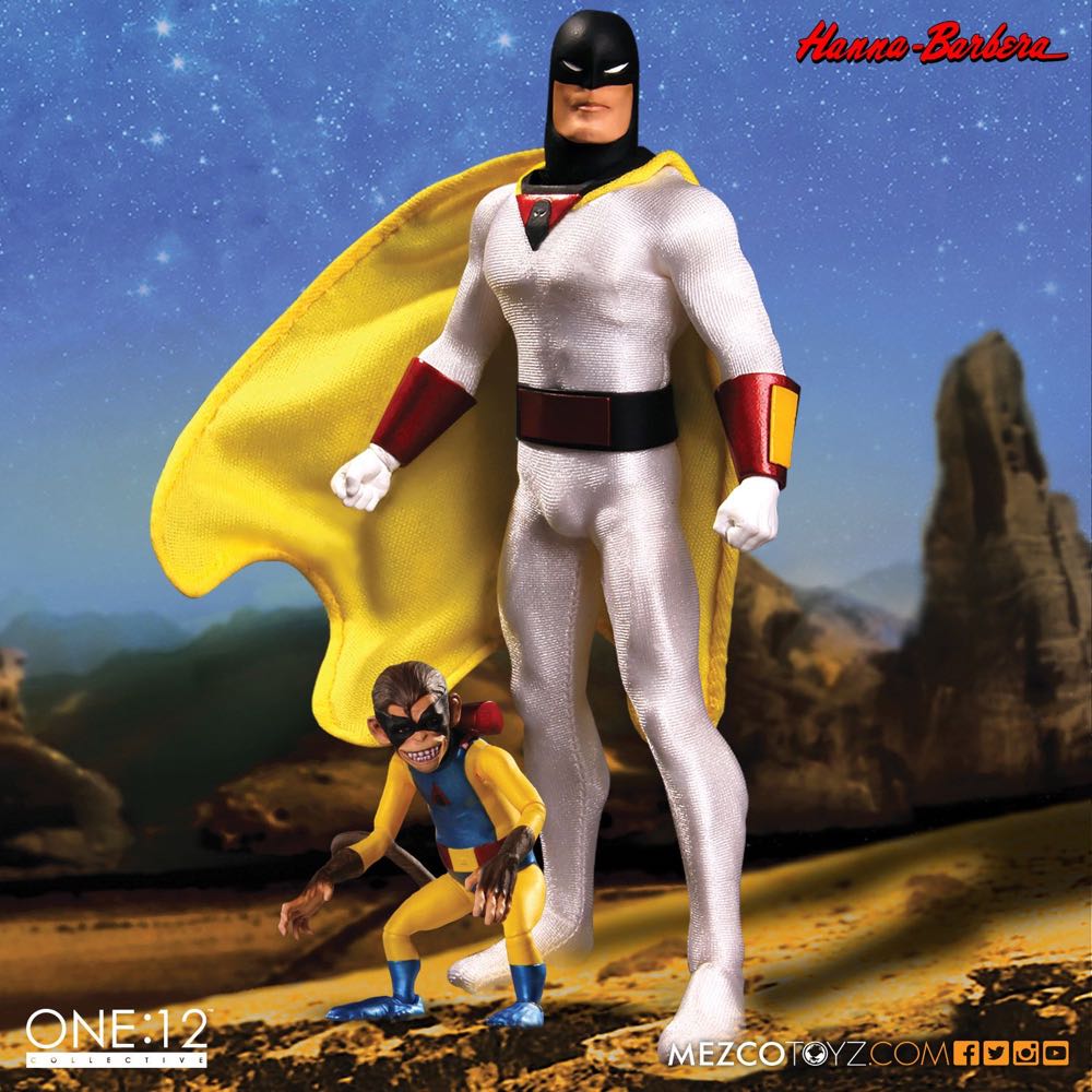 Space Ghost - Mezco : Entertainment Earth Exclusive (Mezco One:12 Collective) action figure collectible [Barcode 696198762112] - Main Image 4