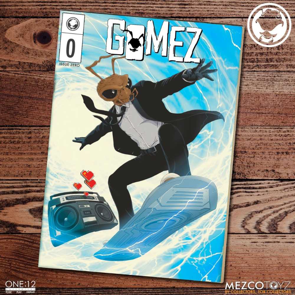 Gomez Agent Edition - Mezco Toyz (Rumble Society) action figure collectible [Barcode 696198774177] - Main Image 3