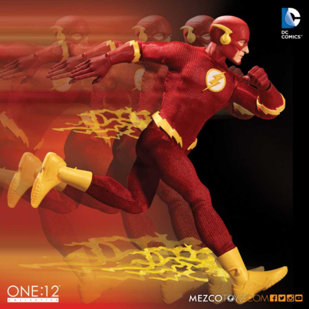 One:12 Collective The Flash - Mezco Toyz (DC Comics) action figure collectible [Barcode 696198761009] - Main Image 3