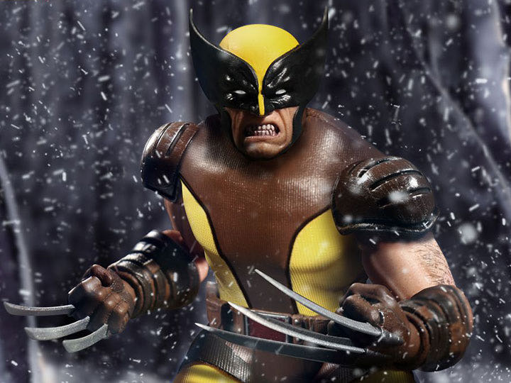 One:12 Collective/ Wolverine (Brown Costume) - Mezco (1:12 Collective) action figure collectible [Barcode 696198765311] - Main Image 3