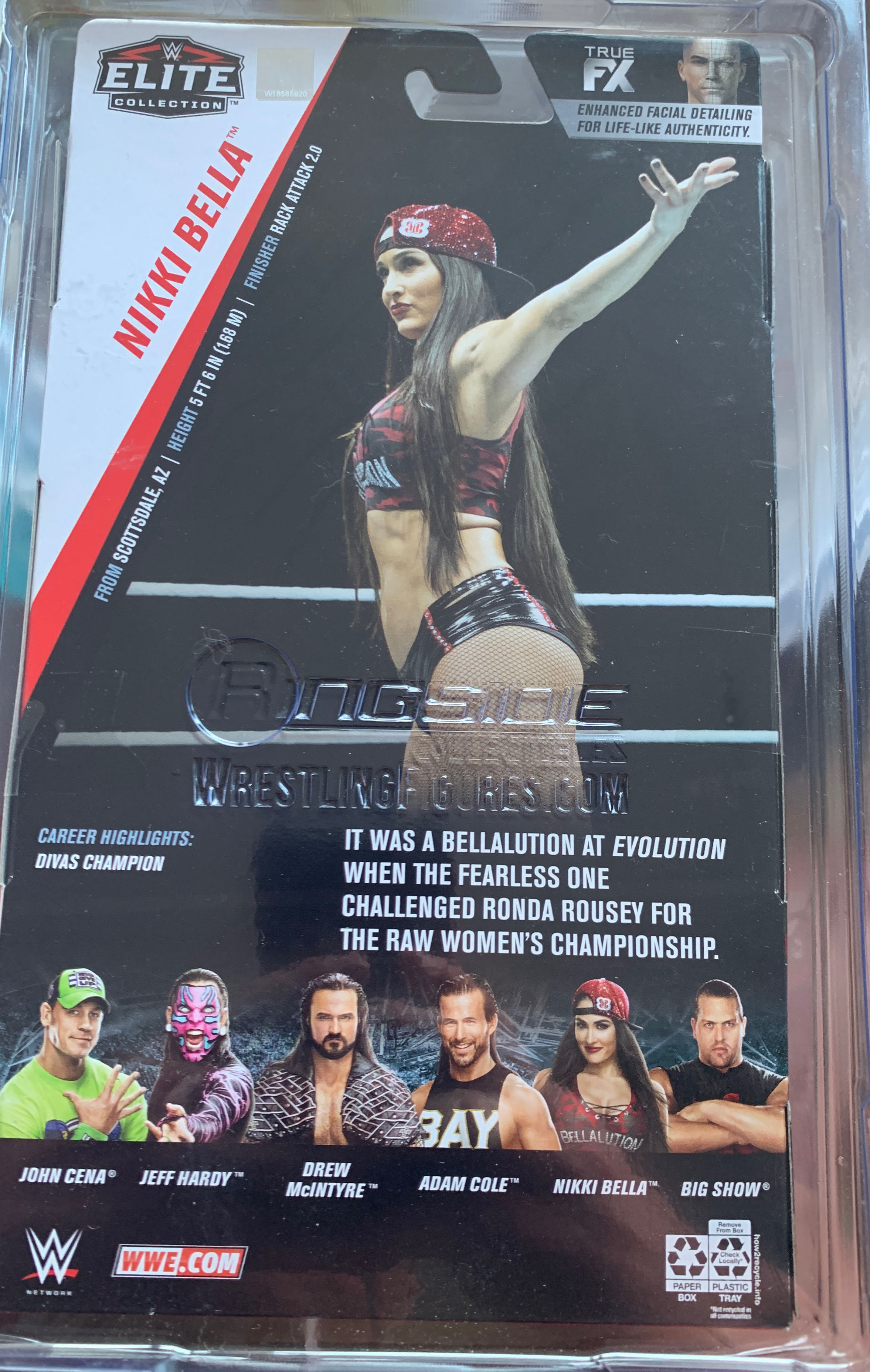Nikki Bella - Mattel Wwe action figure collectible [Barcode 887961730067] - Main Image 2