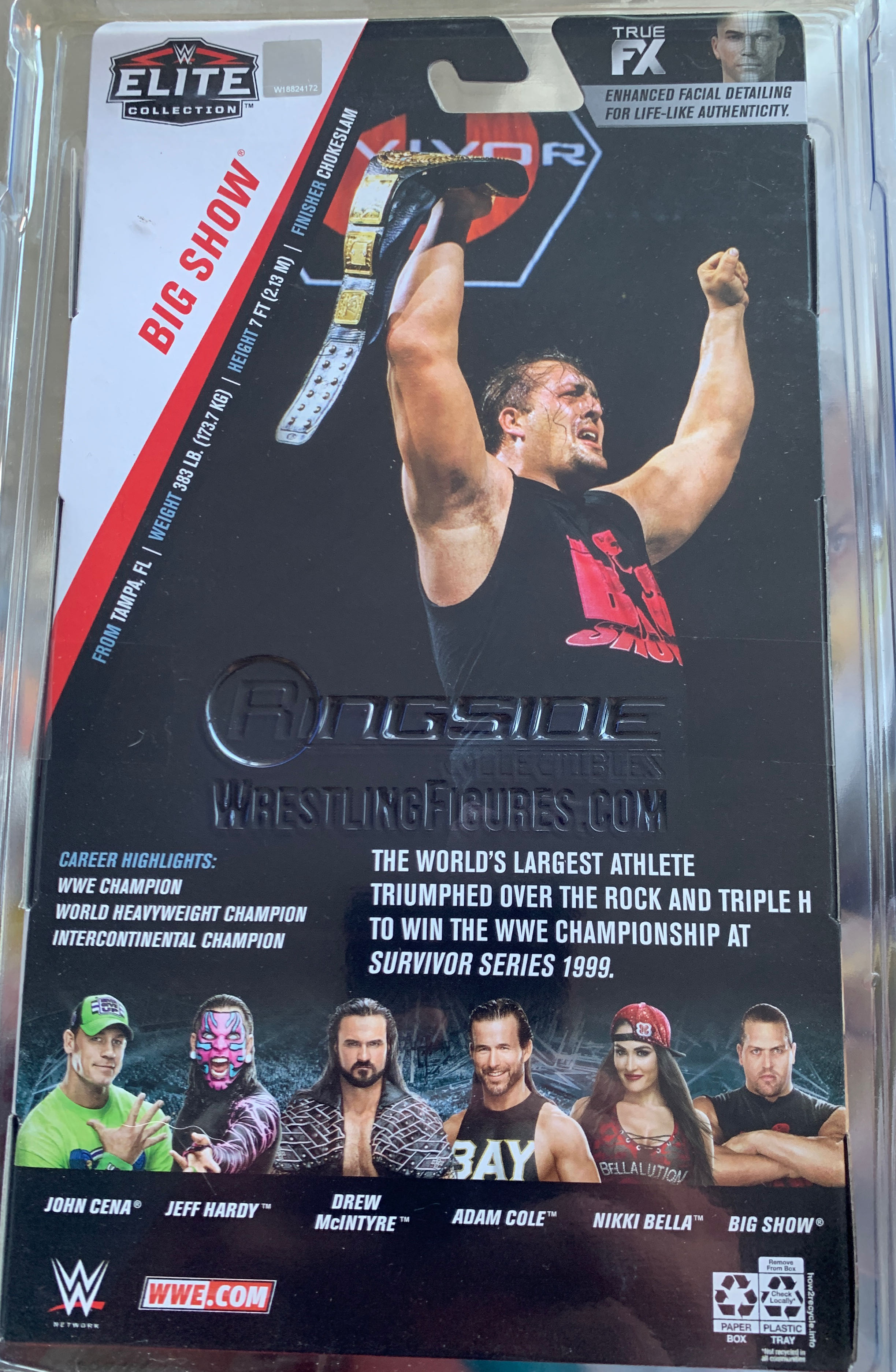 Big Show - Mattel (WWE Elite Collection) action figure collectible [Barcode 887961730159] - Main Image 2