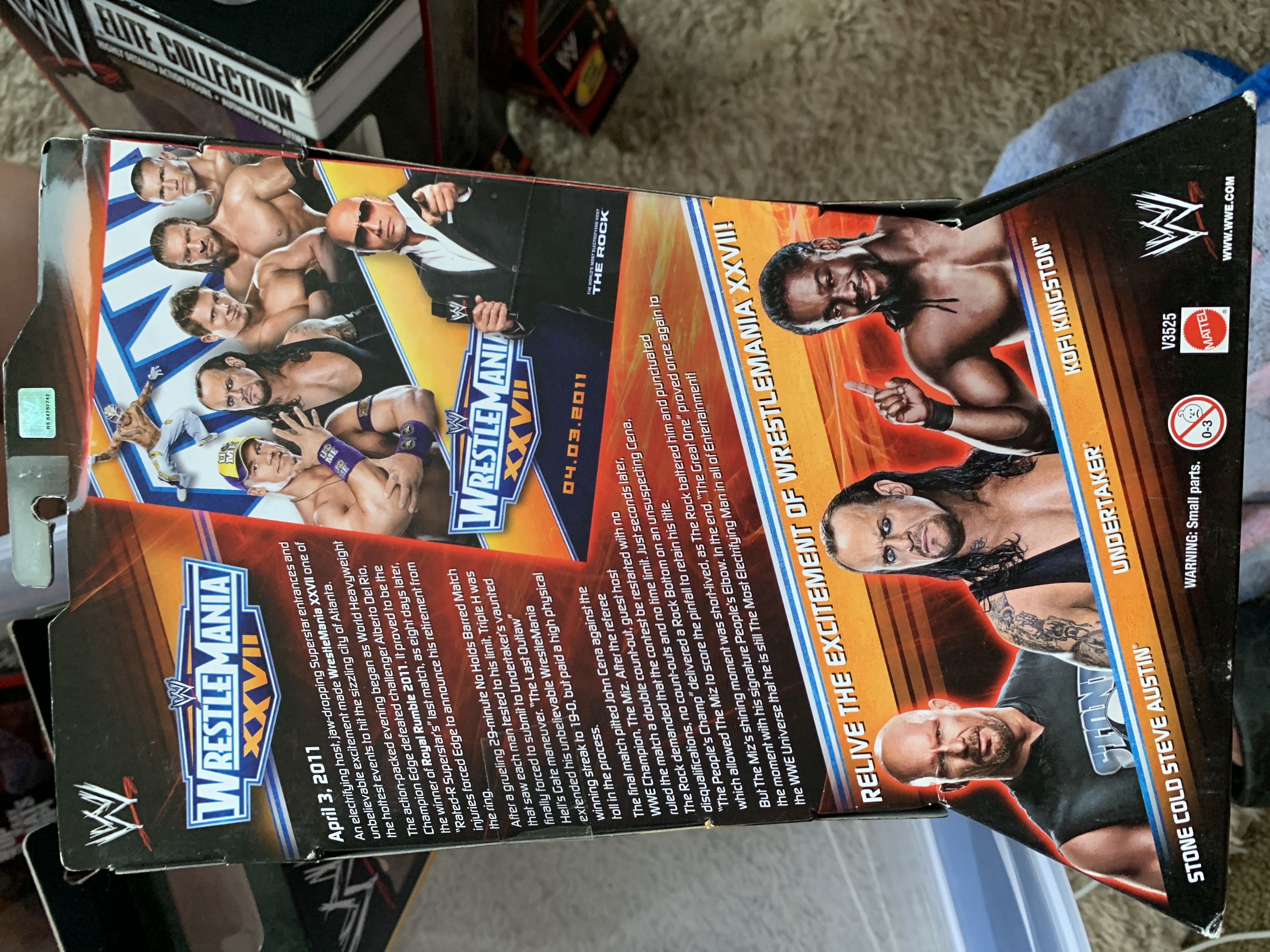 Miz - Elite Wrestlemania 27 Collection - Mattel Wwe (Wwe Elite) action figure collectible [Barcode 027084971217] - Main Image 2