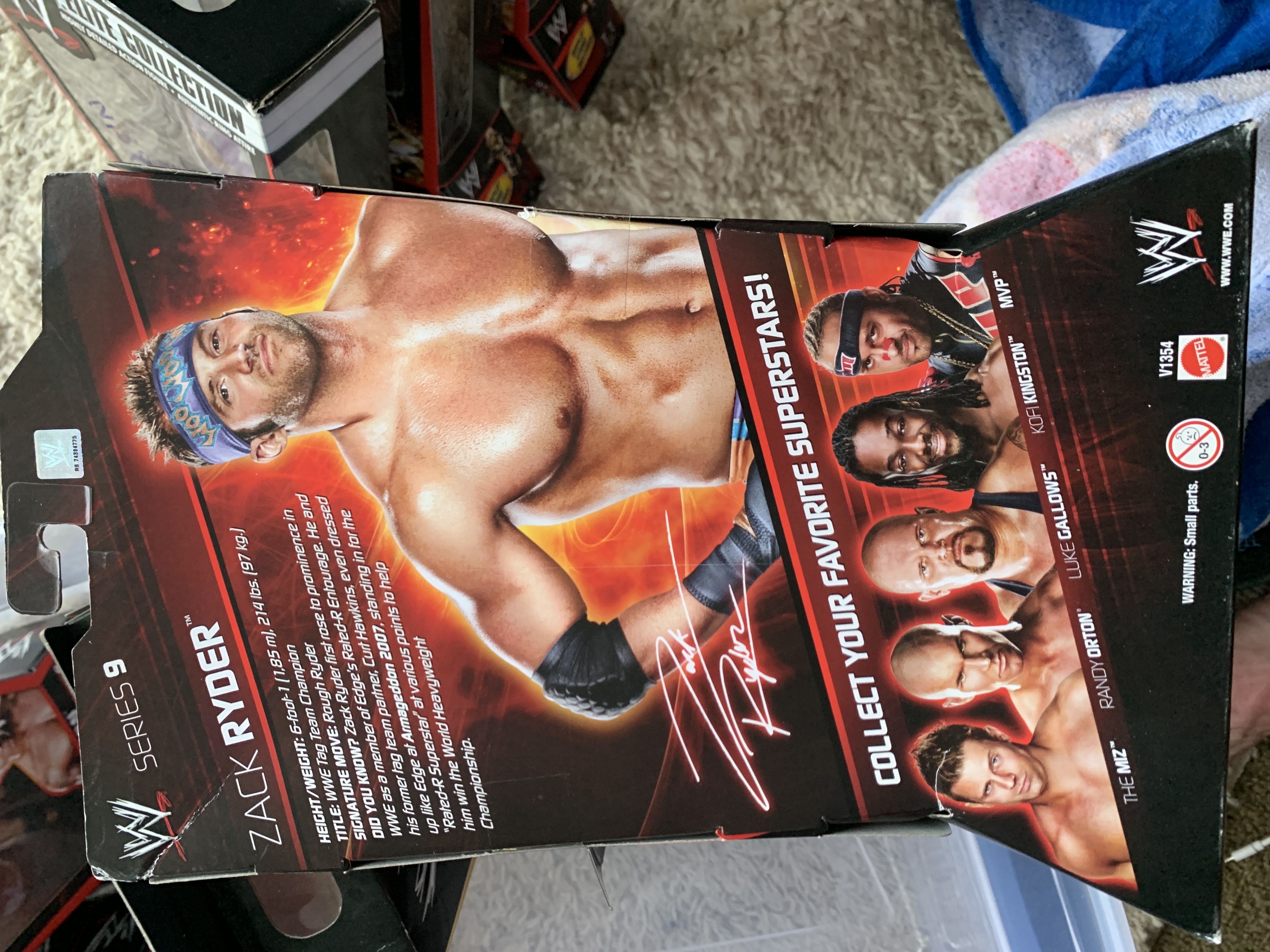 Zack Ryder - Mattel Inc (Elite Collection) action figure collectible [Barcode 027084953145] - Main Image 2