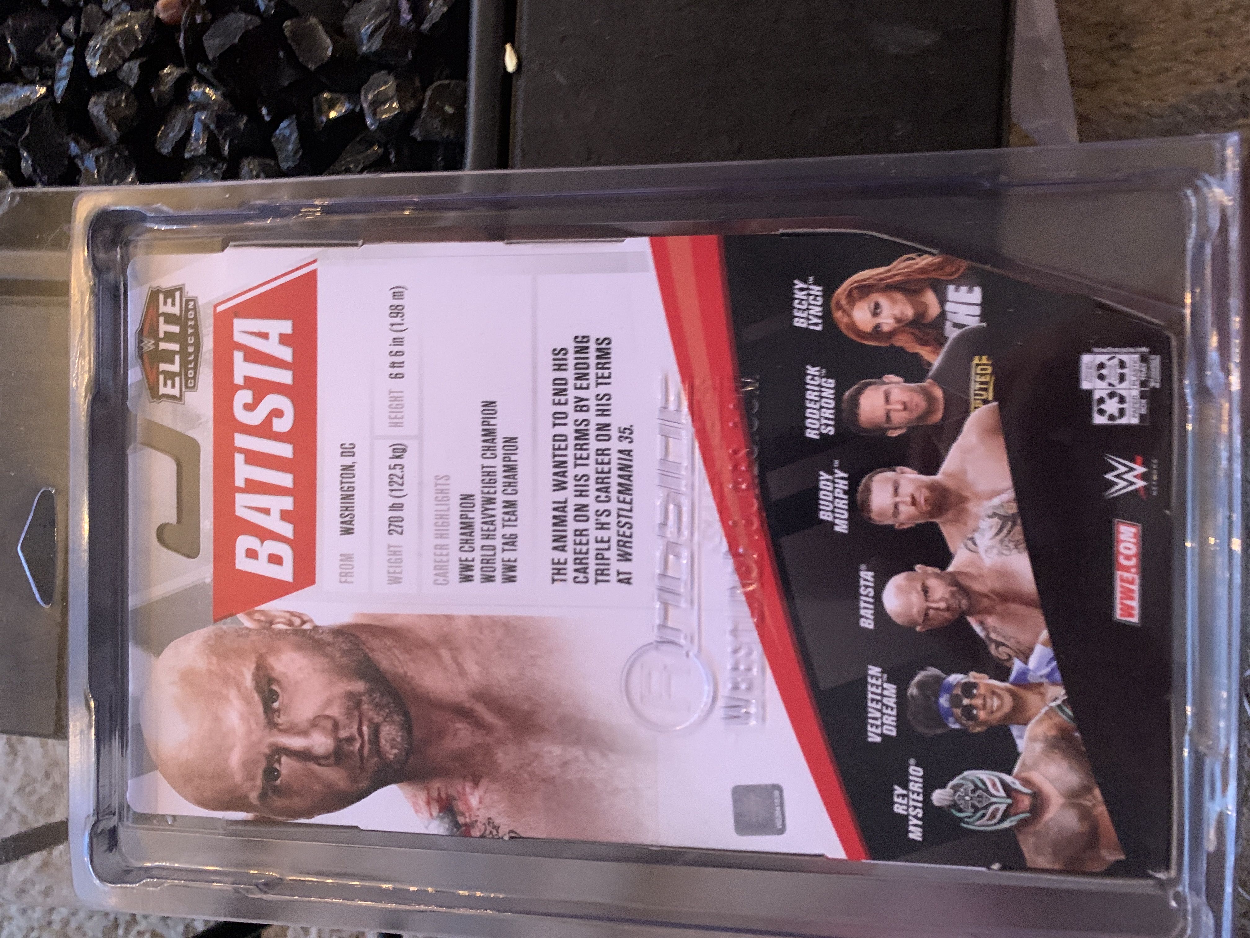 Batista - WM35 - Mattel (WWE Mattel Elite Series 72) action figure collectible [Barcode 887961830026] - Main Image 2