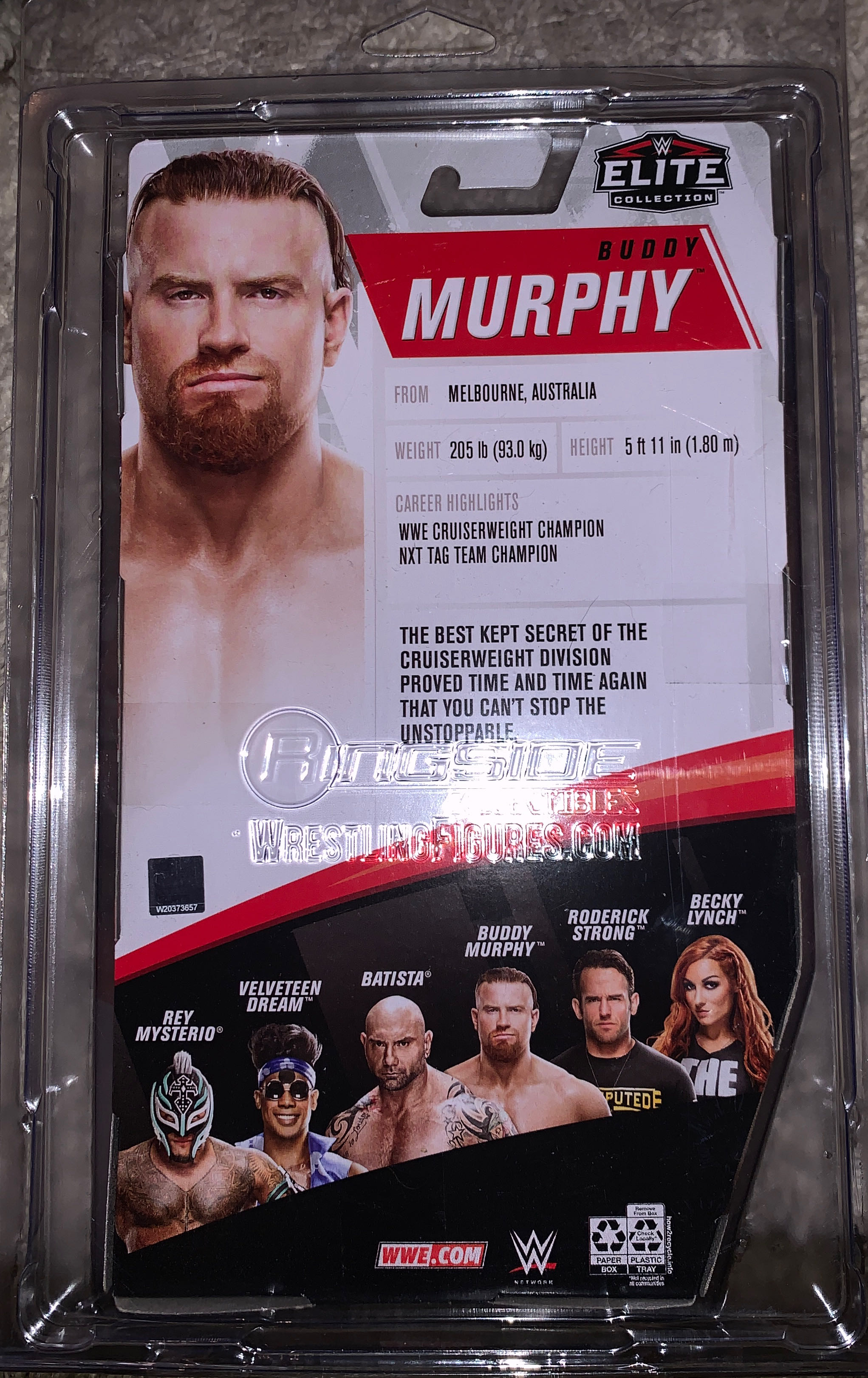 Buddy Murphy Elite 72 - Mattel (WWE Elite Collection - Series 72) action figure collectible [Barcode 887961830057] - Main Image 2
