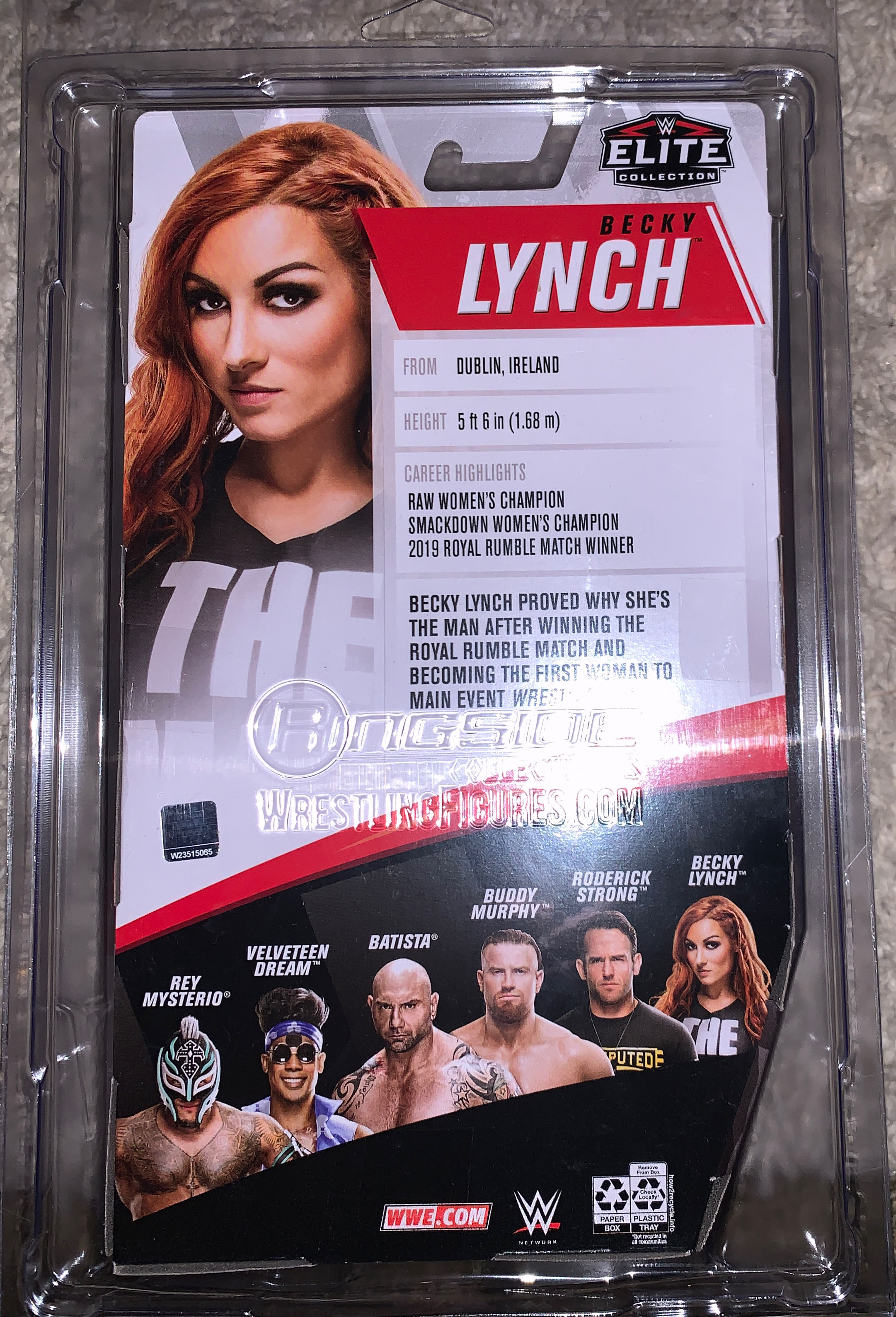 Becky Lynch - WWE Mattel (WWE Elite Series 72 (2020)) action figure collectible [Barcode 887961830040] - Main Image 2