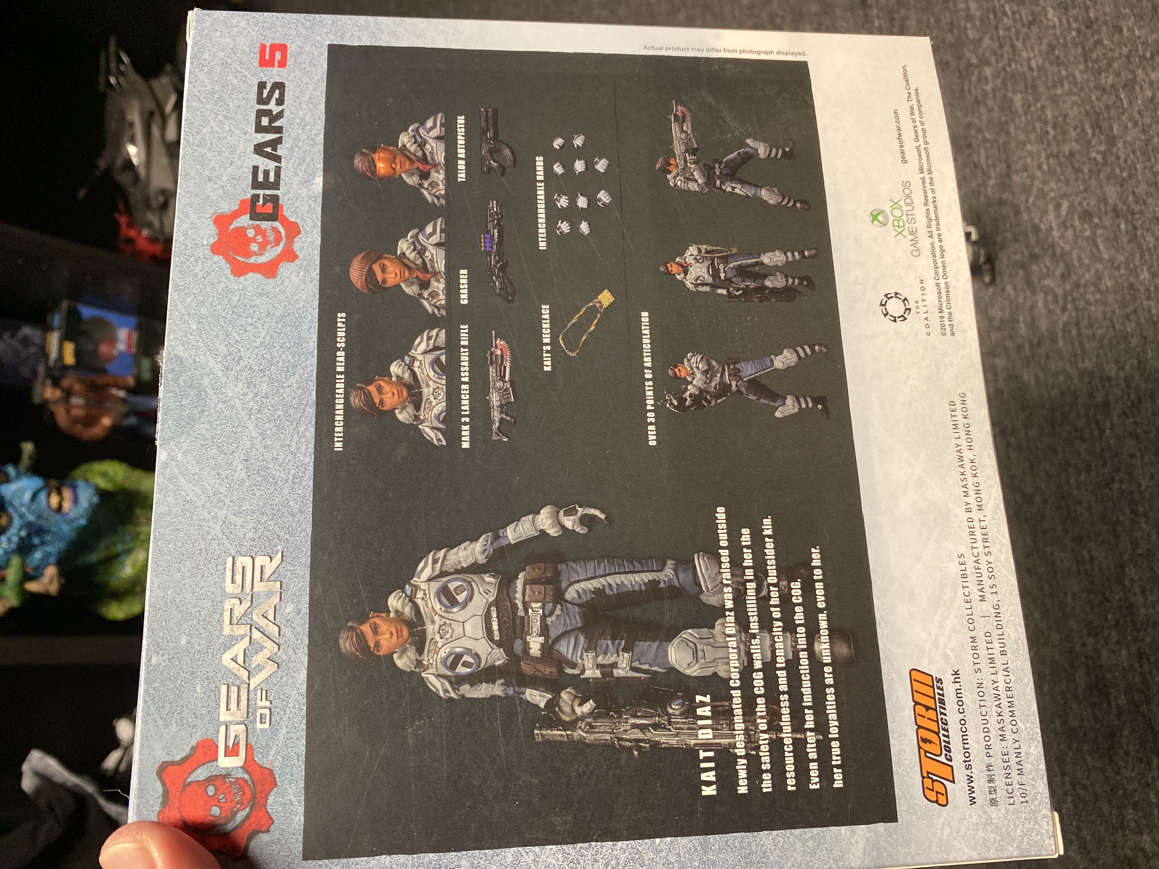 Gears 5 Kait Diaz (Winter Armor) - Storm Collectibles (Gears Of War) action figure collectible [Barcode 4897072871081] - Main Image 2