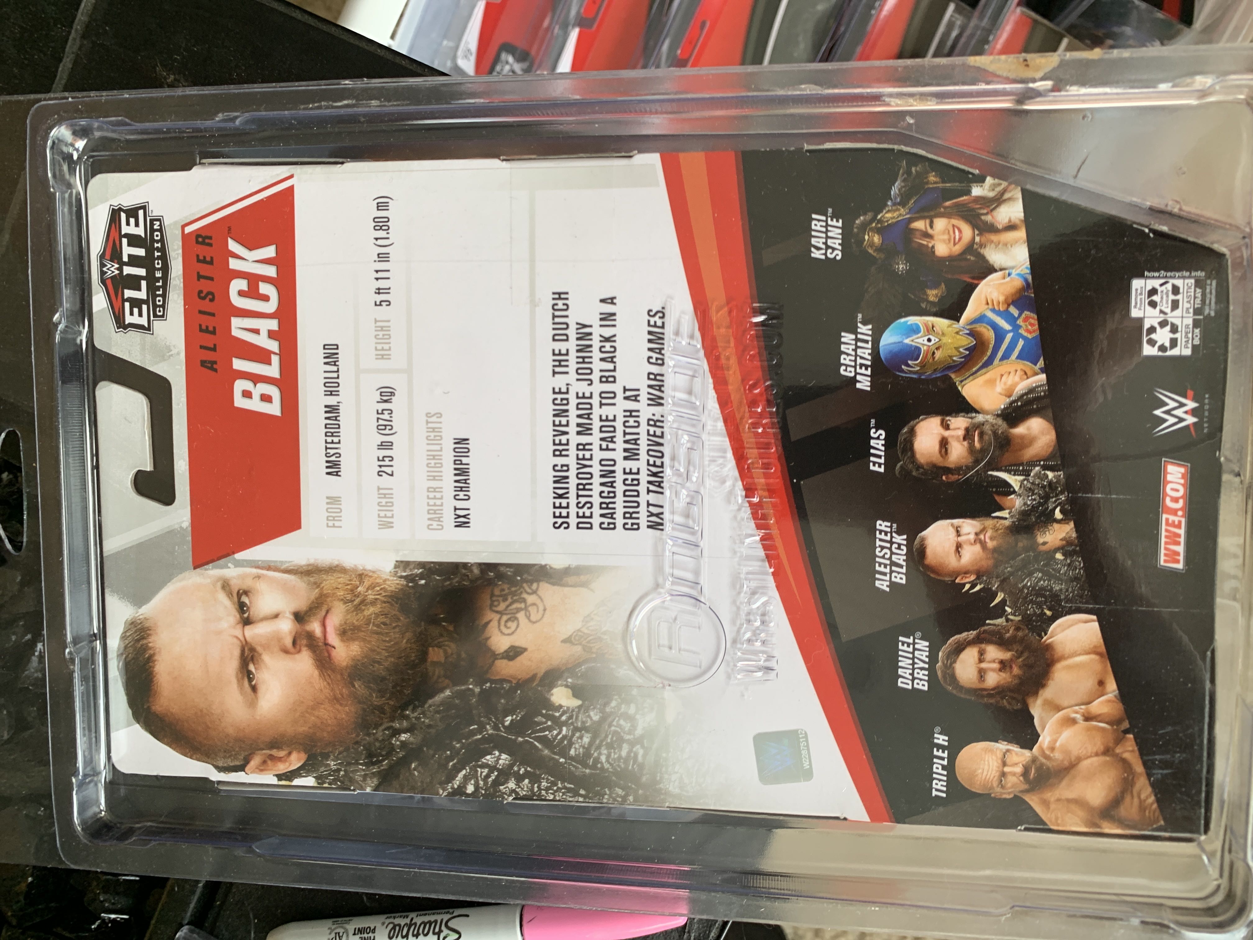 Aleister Black Elite 73 - Mattel Wwe (WWE Elite #73) action figure collectible [Barcode 887961830071] - Main Image 2