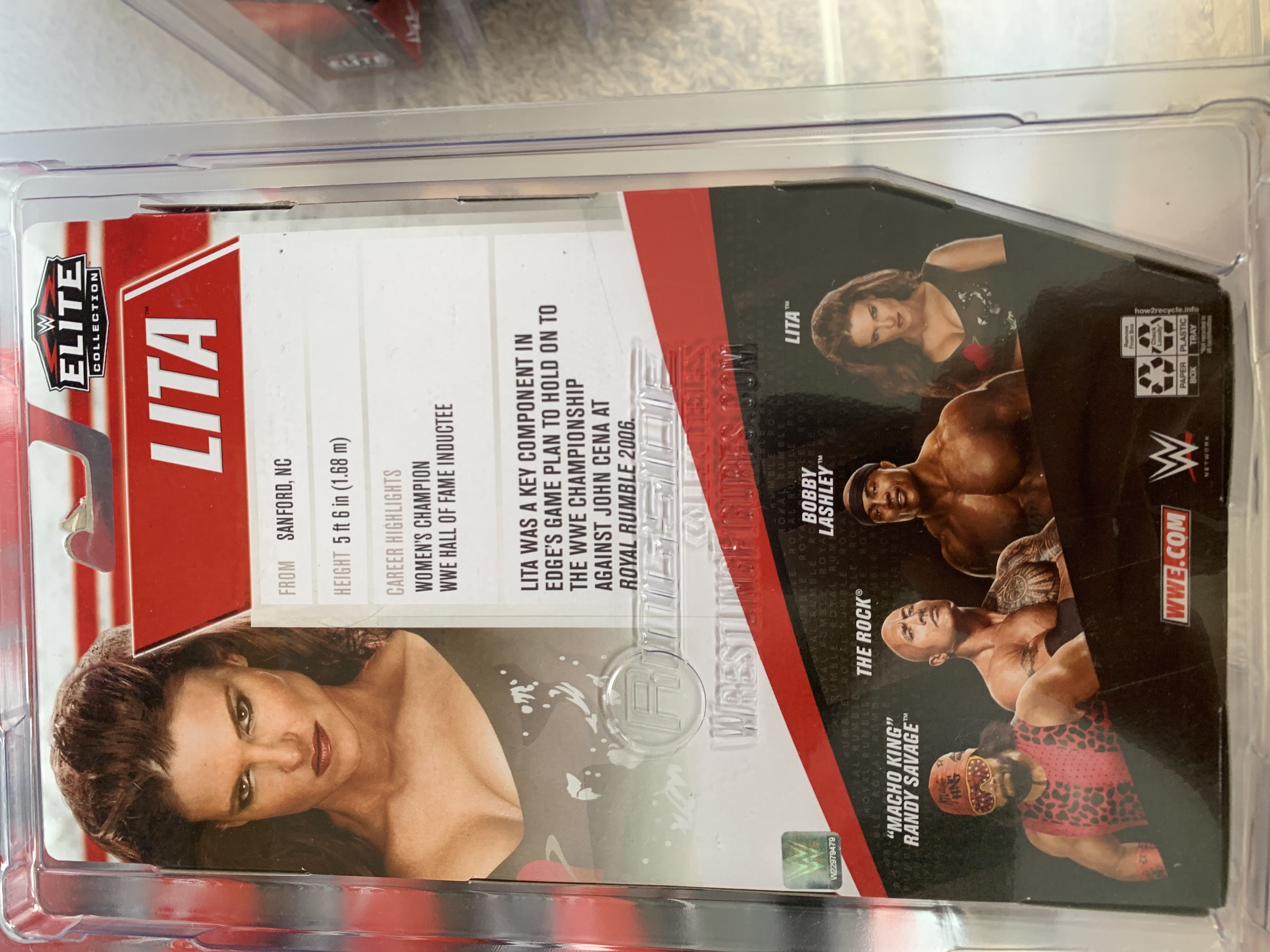 Lita - Mattel (WWE Elite Collection Royal Rumble Series 1) action figure collectible [Barcode 887961874242] - Main Image 2