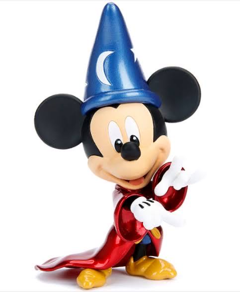 Mickey Mouse Sorcerer - Metalfig (Disney Metalfig) action figure collectible - Main Image 2