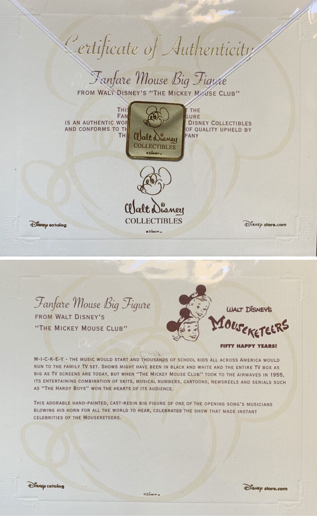 Mickey Mouse Big Fig - Designed by Jody Daily & Kevin Kidney (Disney Theme Park Merchandise) action figure collectible - Main Image 3