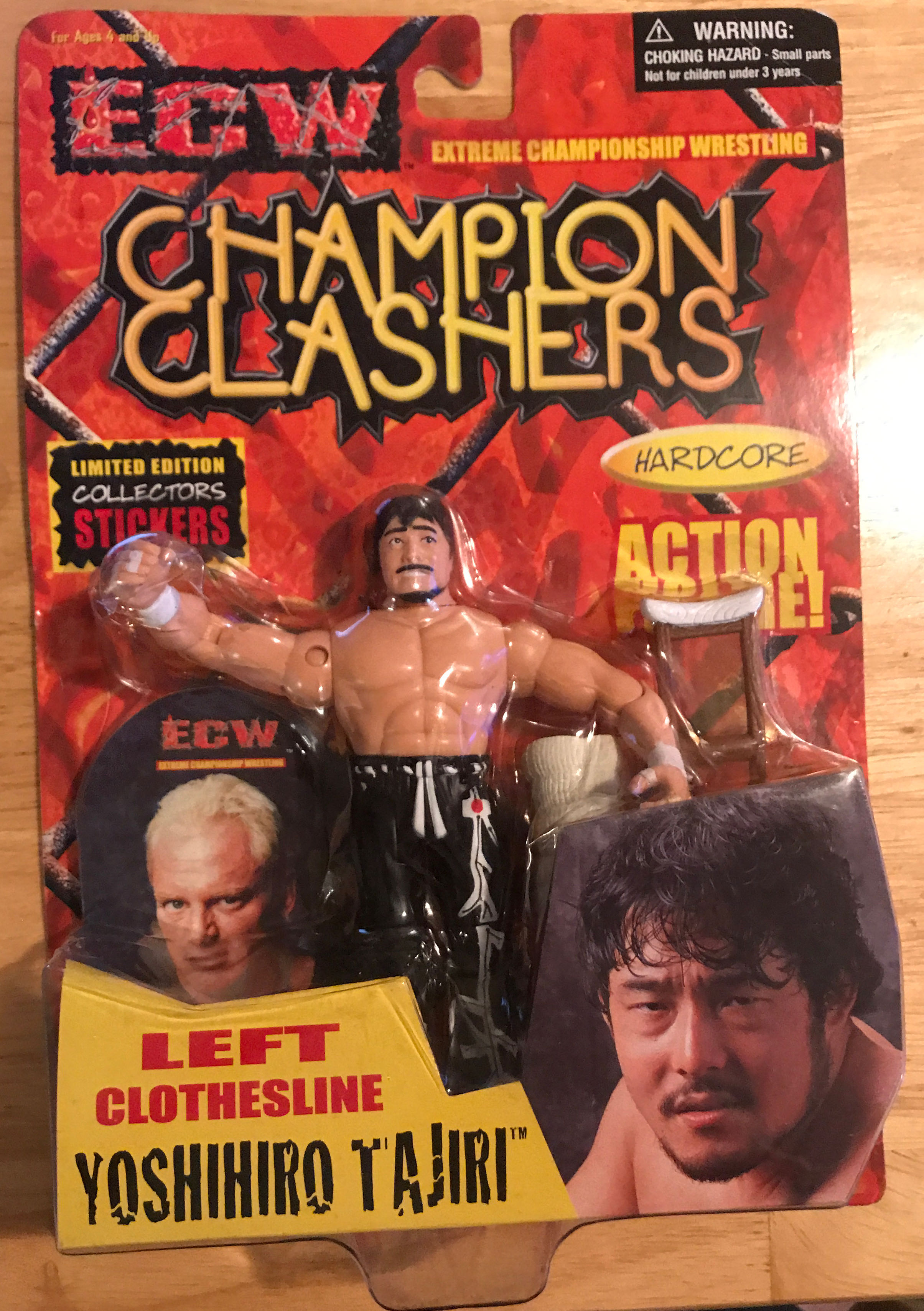 ECW OSFTM Champion Clashers Series: Yoshihiro Tajiri - ECW Original San Francisco Toymakers, Inc. (ECW OSFTM Champion Clashers Series) action figure collectible [Barcode 747005018653] - Main Image 1