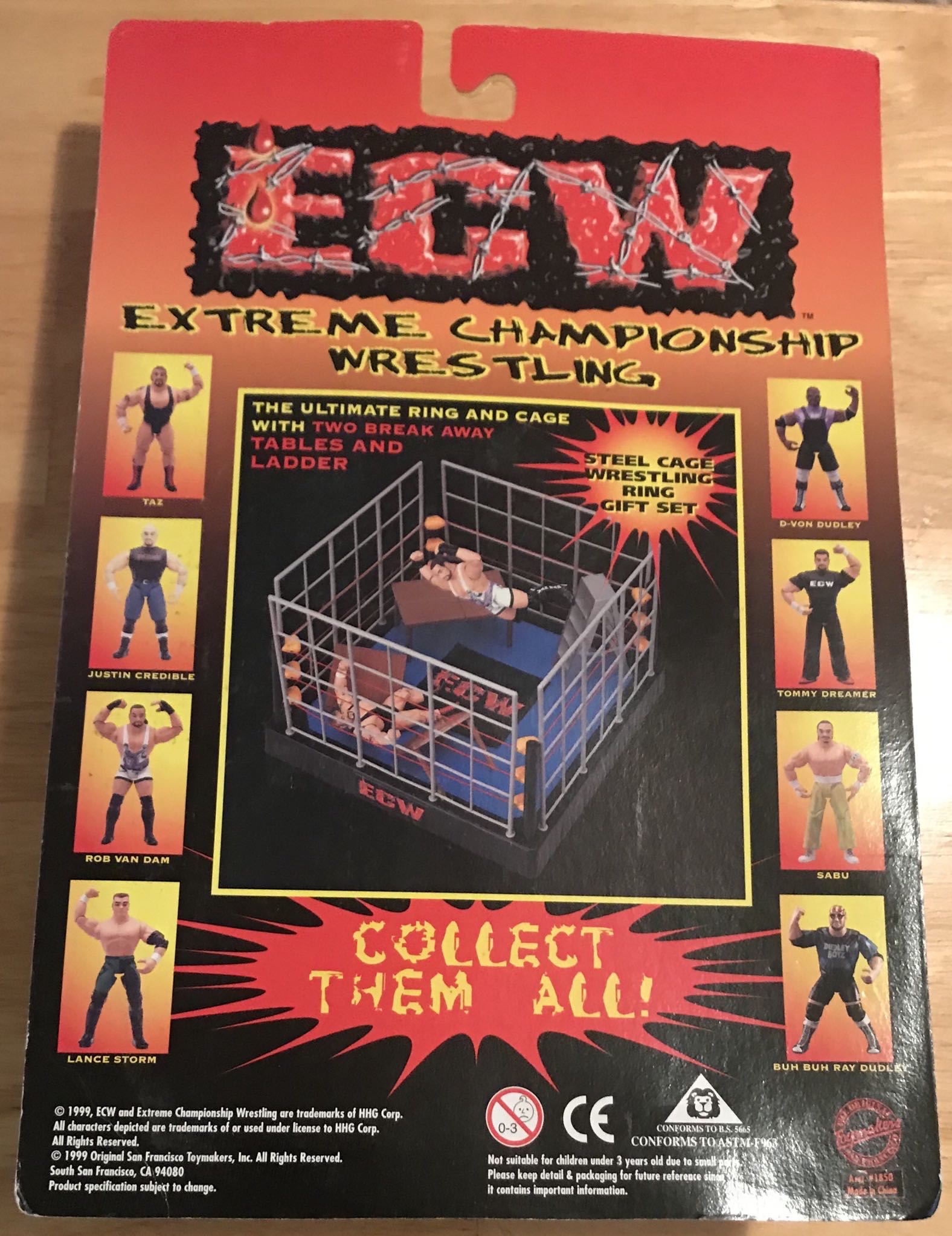 Original Toymakers San Francisco ECW New Jack Rare Noose Variant  - Original San Francisco Toymakers (ECW - OSFTM) action figure collectible [Barcode 747005018103] - Main Image 2