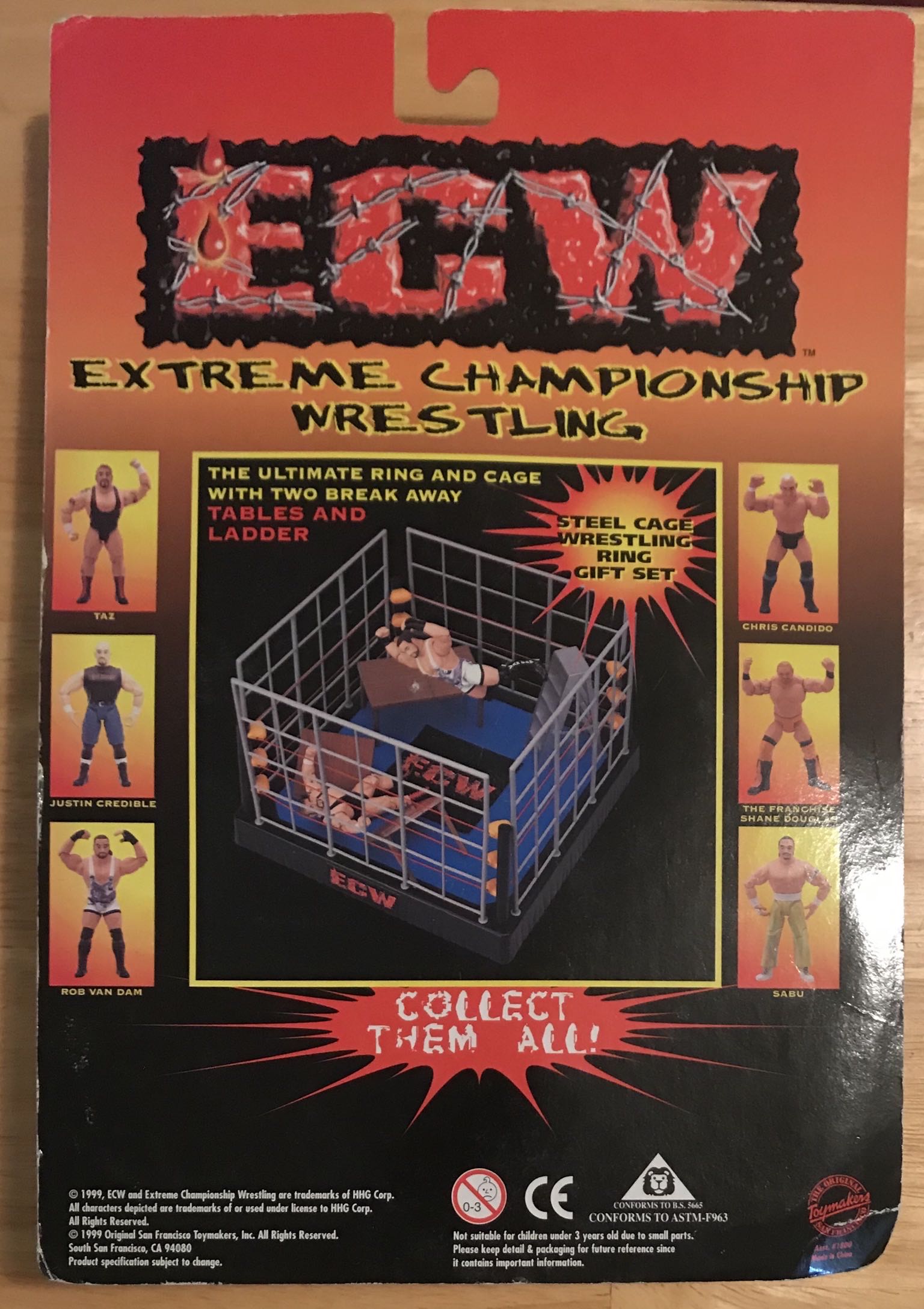 ECW Lance Storm - ECW Original San Francisco Toymakers, Inc. (ECW OSFTM Series 2) action figure collectible [Barcode 747005018110] - Main Image 2