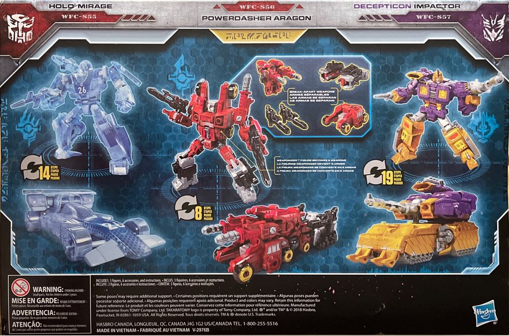 Impactor // Aragon // Holo-Mirage - Hasbro (Transformers: War for Cybertron - Siege) action figure collectible [Barcode 630509846788] - Main Image 4