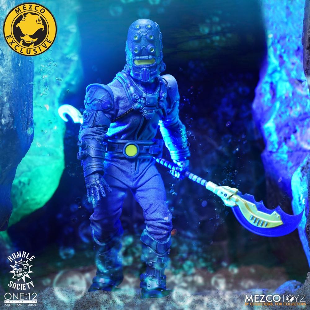Baron Bends & The Aquaticons - Mezco Toyz (Rumble Society) action figure collectible - Main Image 2