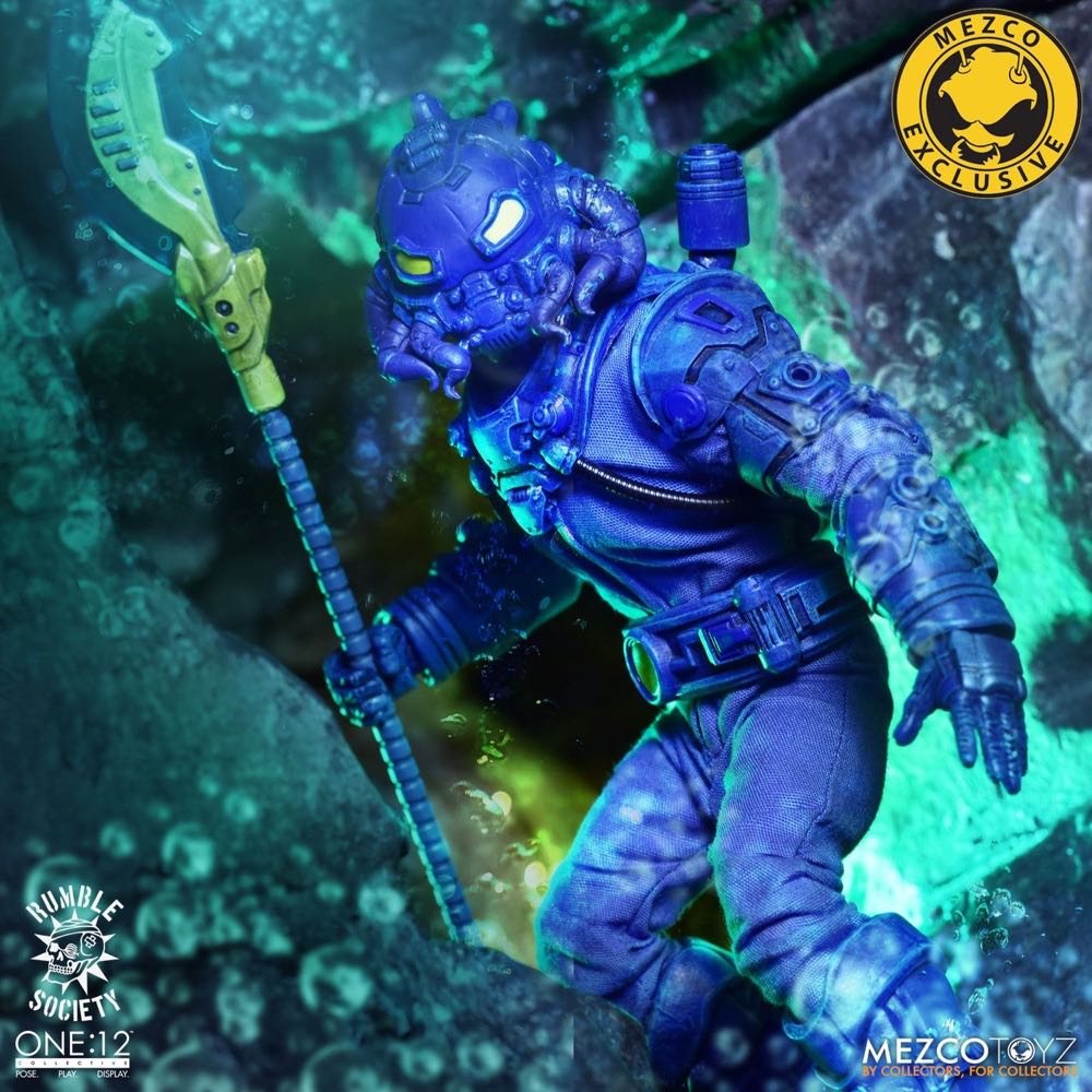 Baron Bends & The Aquaticons - Mezco Toyz (Rumble Society) action figure collectible - Main Image 3