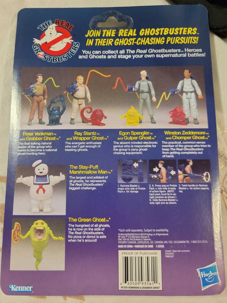 Peter Venkman - Kenner (Ghostbusters Kenner Classics) action figure collectible [Barcode 630509935611] - Main Image 3