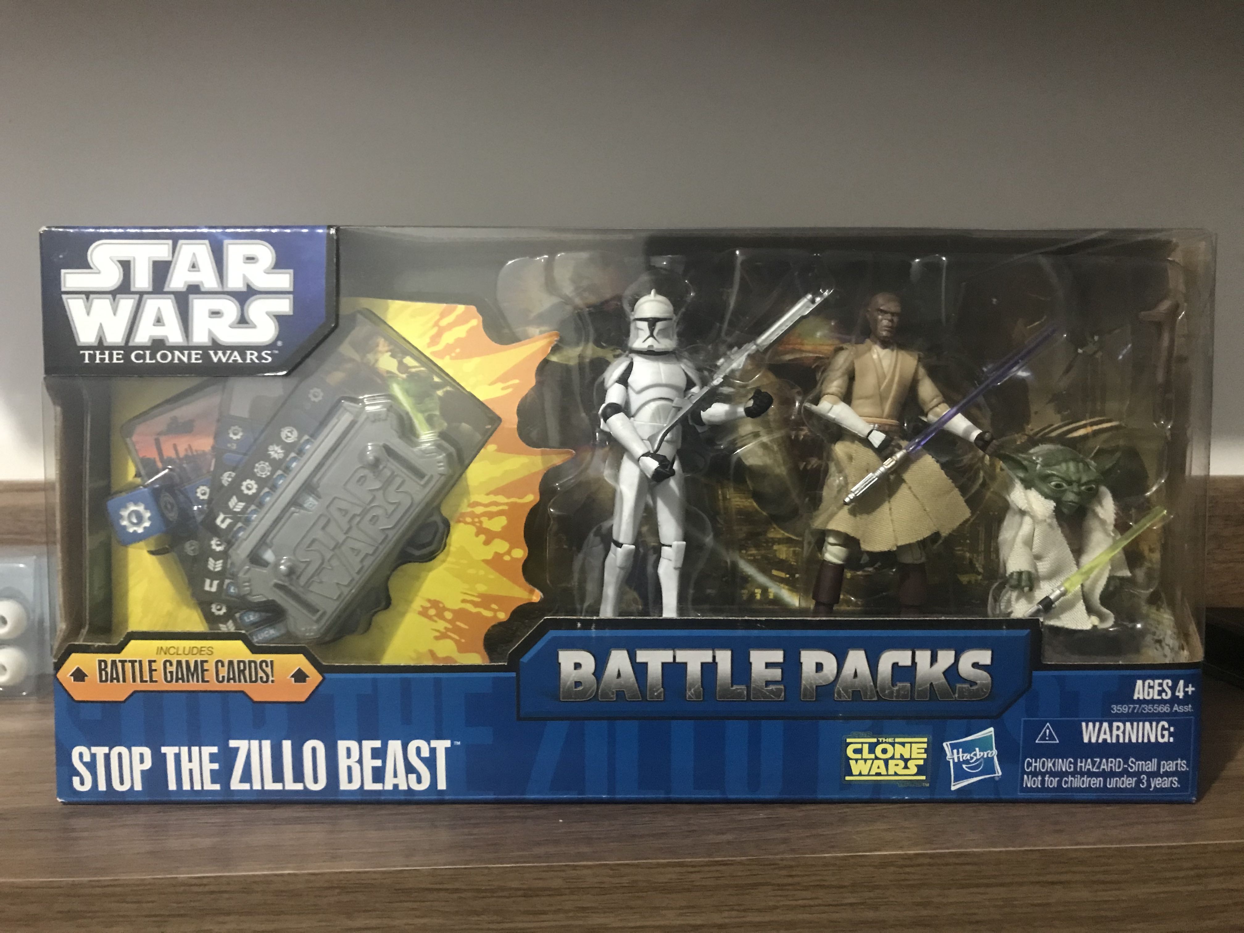 Battle Packs - Stop the Zillo Beast - Hasbro (The Clone Wars Collection) action figure collectible [Barcode 653569645955] - Main Image 1
