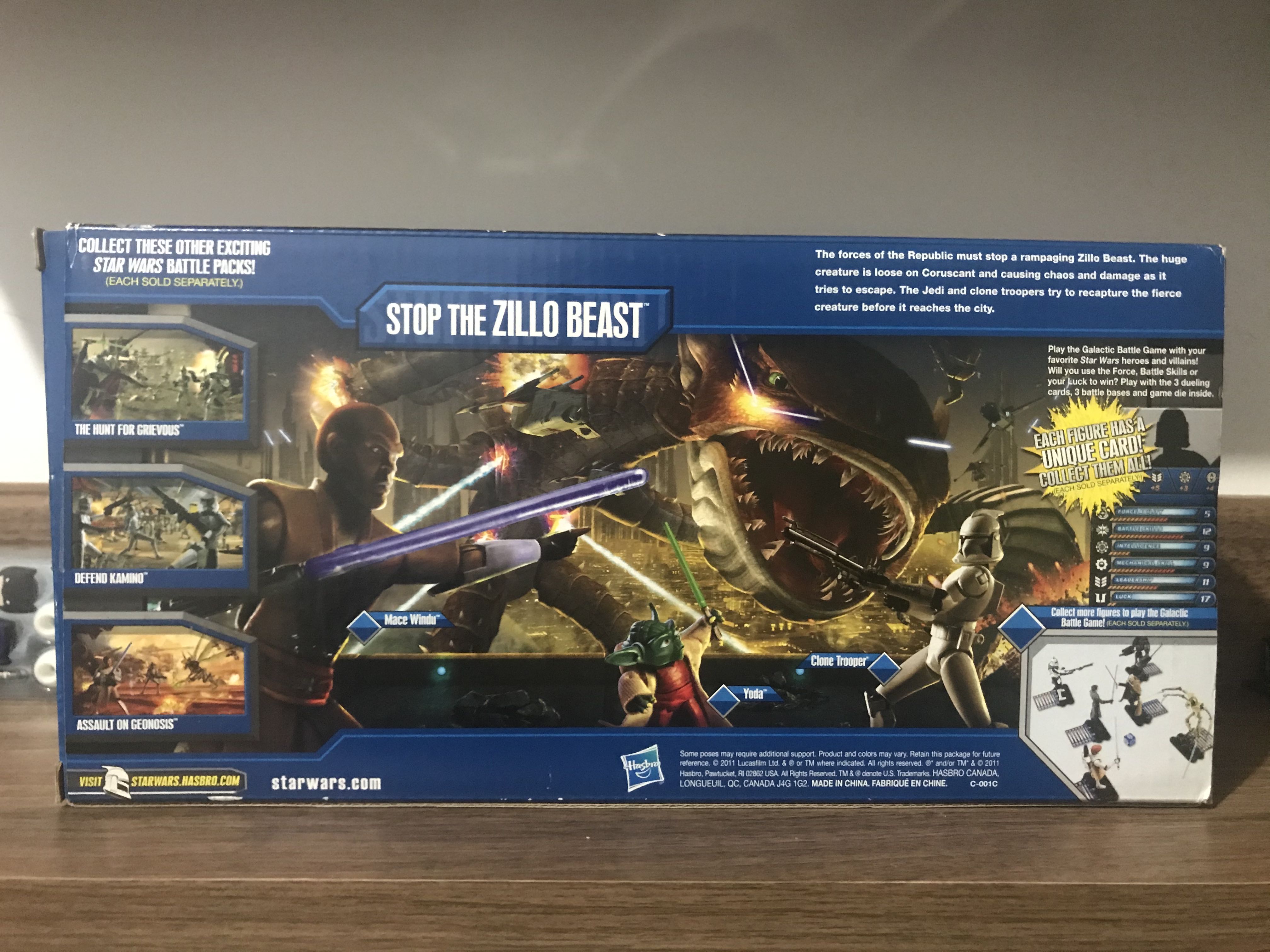 Battle Packs - Stop the Zillo Beast - Hasbro (The Clone Wars Collection) action figure collectible [Barcode 653569645955] - Main Image 2