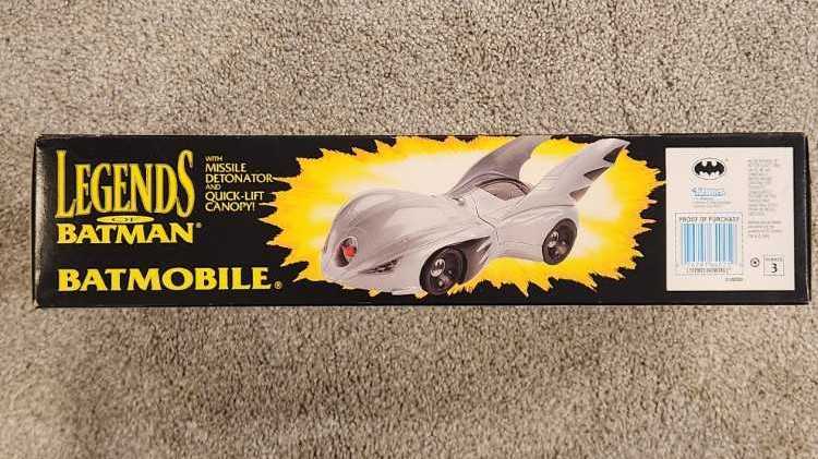Batmobile - Kenner (Batman: Legends Of Batman) action figure collectible [Barcode 076281640259] - Main Image 4