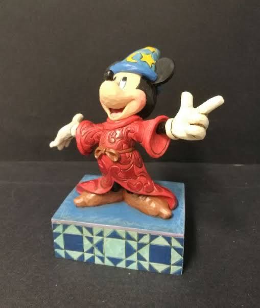 Mickey Mouse Sorcerer - Enesco (Disney Traditions Jim Shore) action figure collectible - Main Image 2