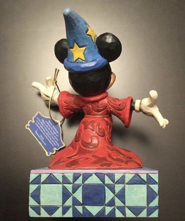 Mickey Mouse Sorcerer - Enesco (Disney Traditions Jim Shore) action figure collectible - Main Image 3