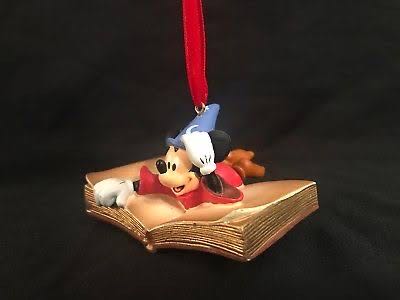 Mickey Mouse Sorcerer - Disney Sketchbook (SKETCHBOOK CHRISTMAS ORNAMENT) action figure collectible - Main Image 2