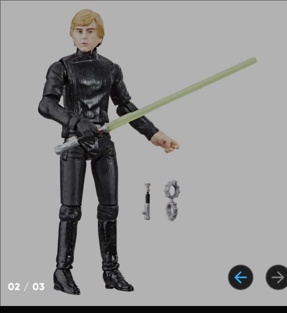 Luke Skywalker (Endor) VC23 - Hasbro (Star Wars - Return Of The Jedi) action figure collectible [Barcode 630509785391] - Main Image 3