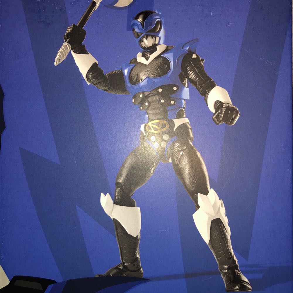Blue Psycho Ranger (Axe) - Hasbro (Power Rangers Lightning Collection) action figure collectible [Barcode 630509857326] - Main Image 2