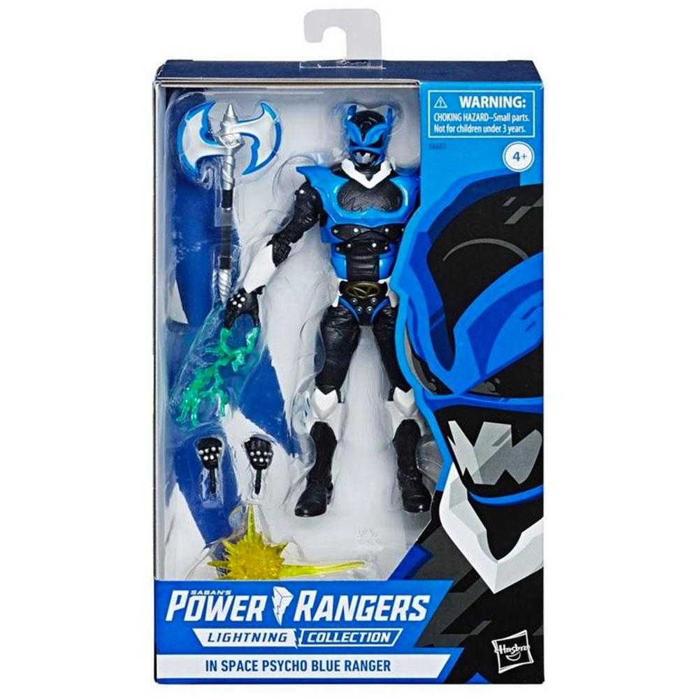 Blue Psycho Ranger (Axe) - Hasbro (Power Rangers Lightning Collection) action figure collectible [Barcode 630509857326] - Main Image 3