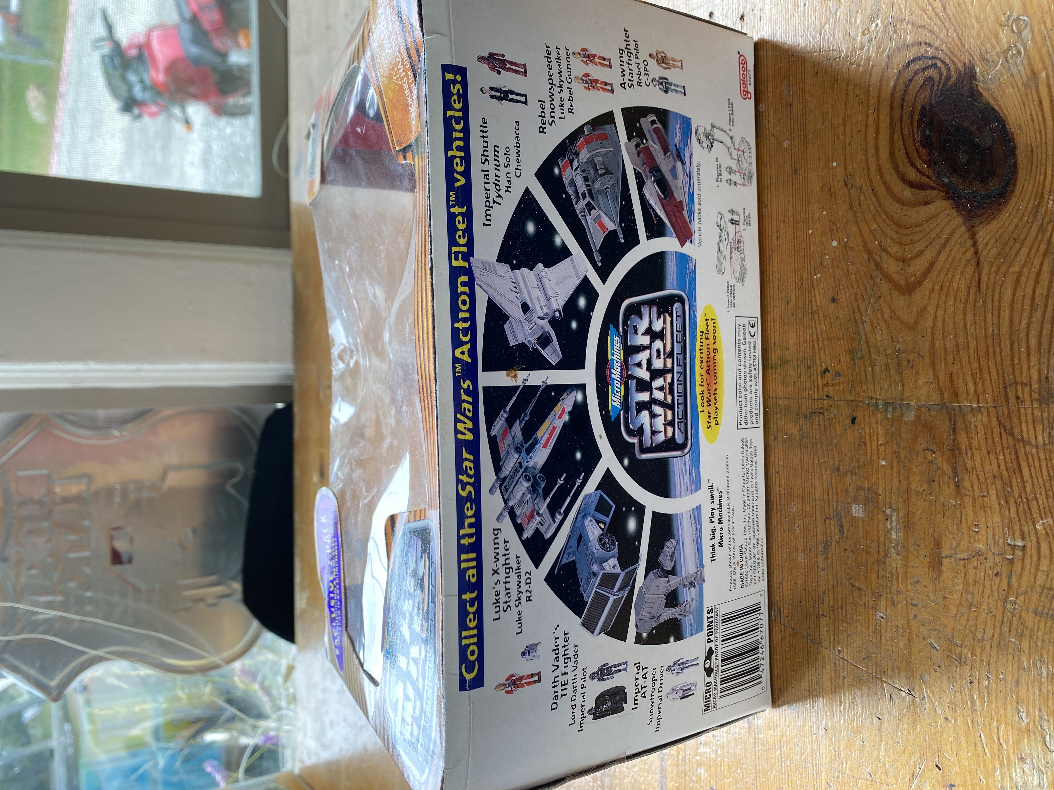 Luke’s Landspeeder & Imperial At-St - Galoob (Star Wars: Action Fleet) action figure collectible [Barcode 047246670772] - Main Image 2