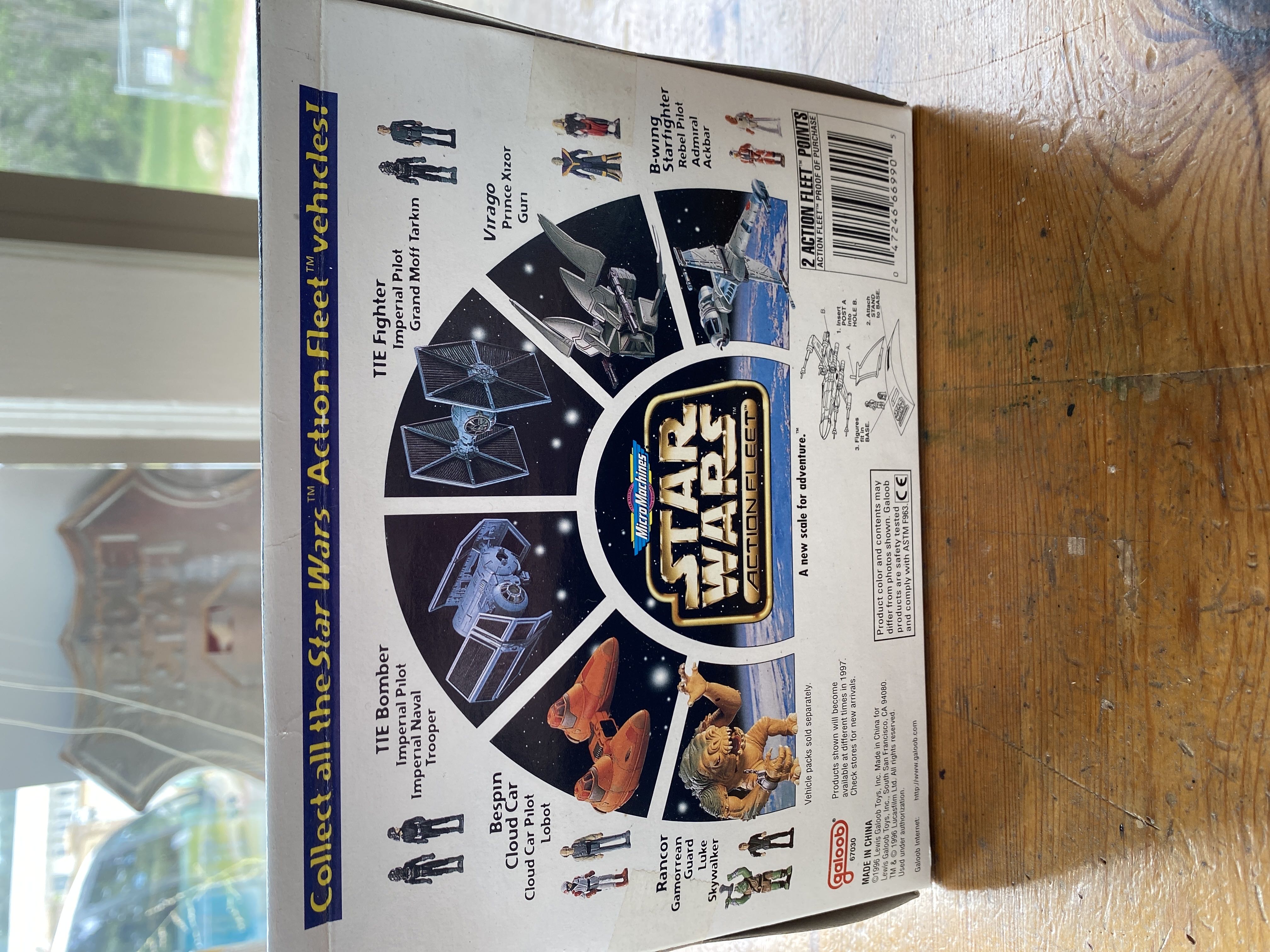 Star Wars: Micro Machines - Galoob (Virago) action figure collectible [Barcode 047246669905] - Main Image 2