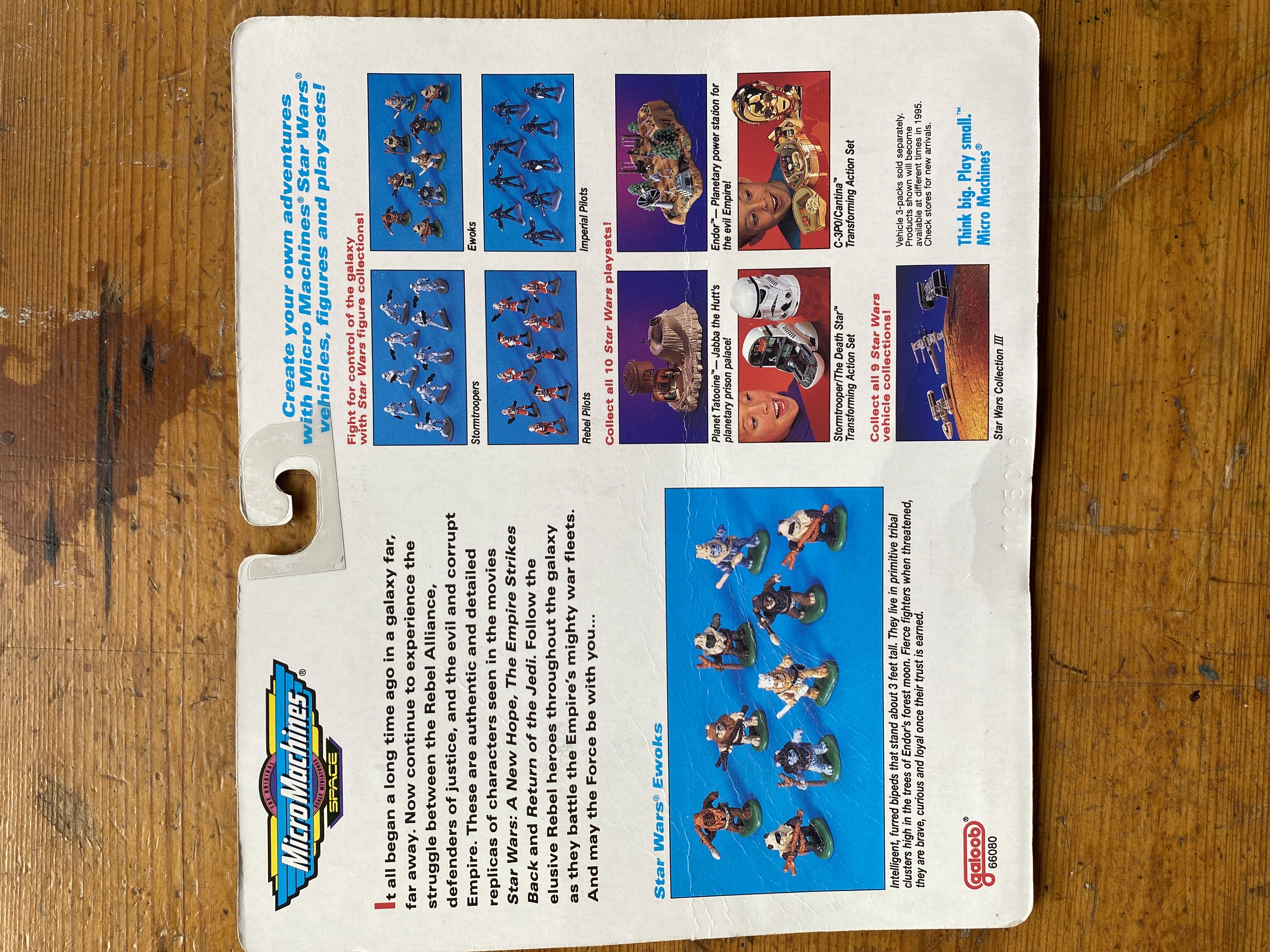 Ewoks - Galoob (Micro Machines (Character Sets)(1996)) action figure collectible [Barcode 047246660827] - Main Image 2