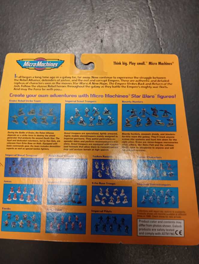 Ewoks - Galoob (Micro Machines (Character Sets)(1996)) action figure collectible [Barcode 047246660827] - Main Image 4