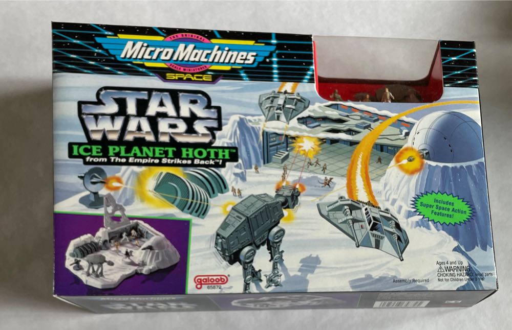Ice planet Hoth - Galoob (Star Wars Micro Machines) action figure collectible [Barcode 047246658725] - Main Image 4